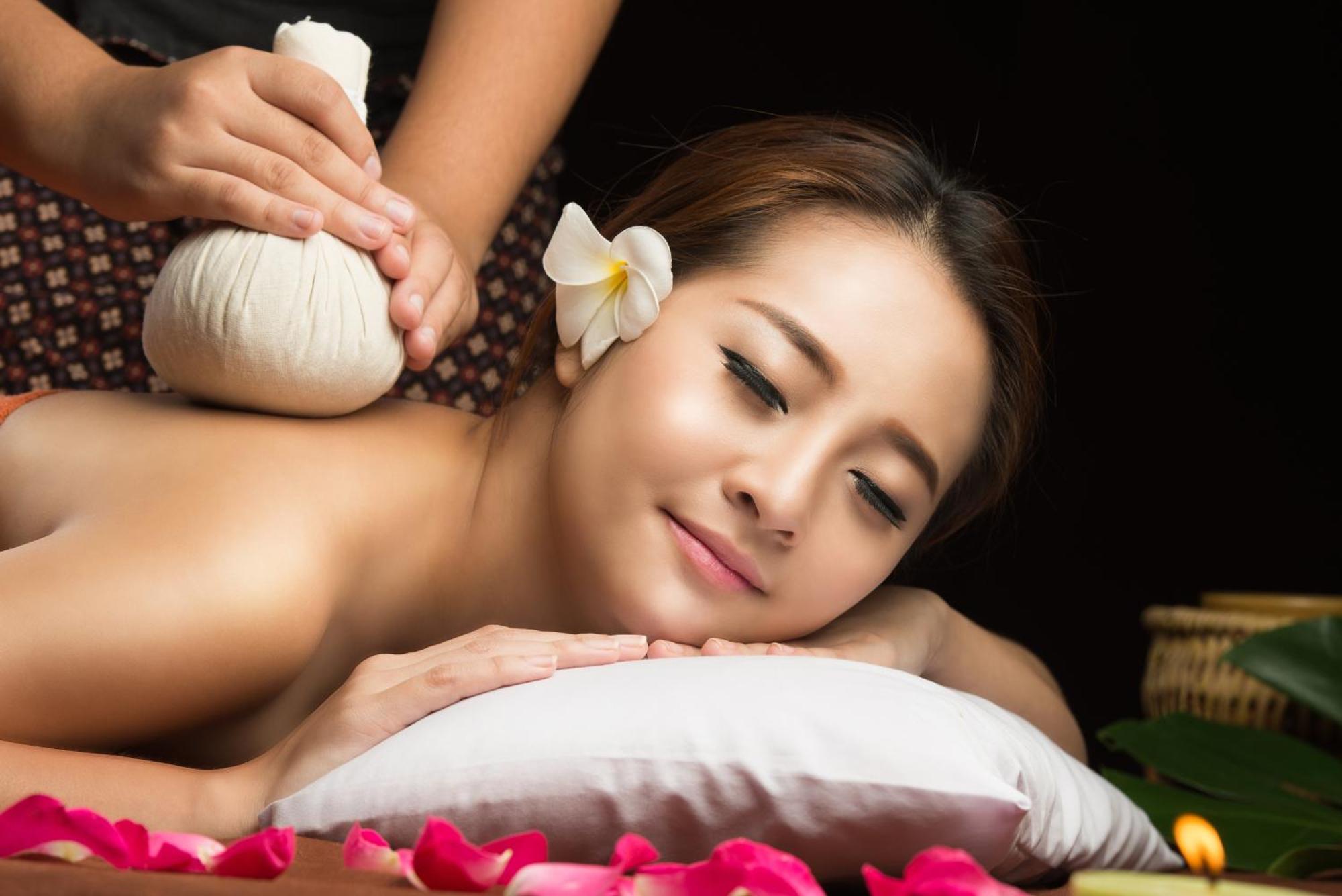 Outrigger Surin Beach Resort - Sha Extra Plus Bagian luar foto Thai herbal compress massage